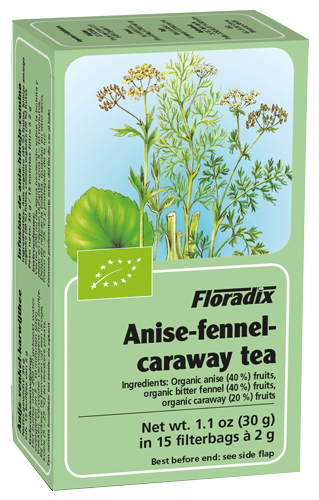 Floradix Anise, Fennel & Caraway teabags