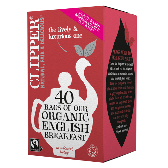 Clipper Organic English breakfast 40s