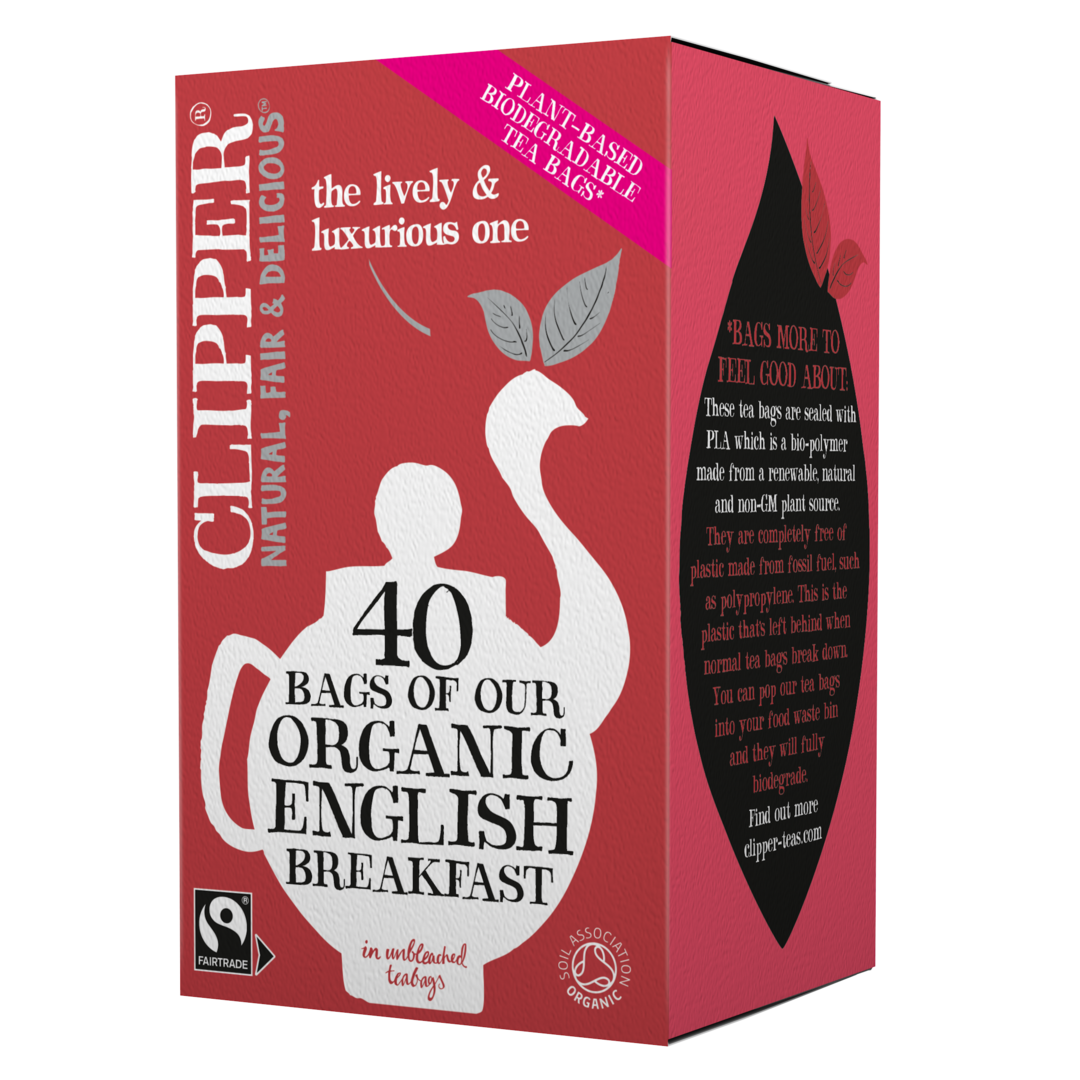 Clipper Organic English breakfast 40s