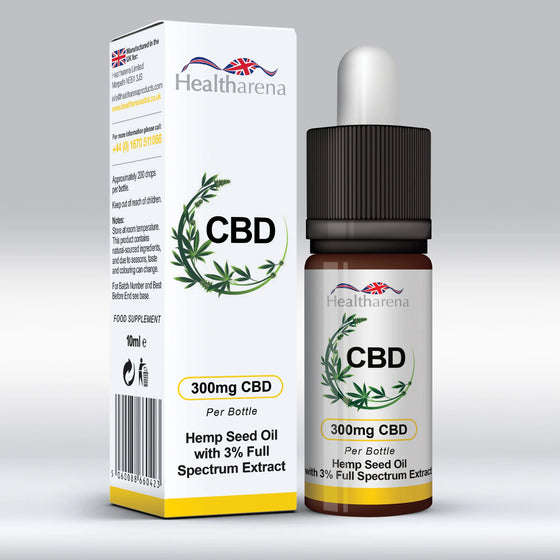 Healtharena 300mg CBD drops