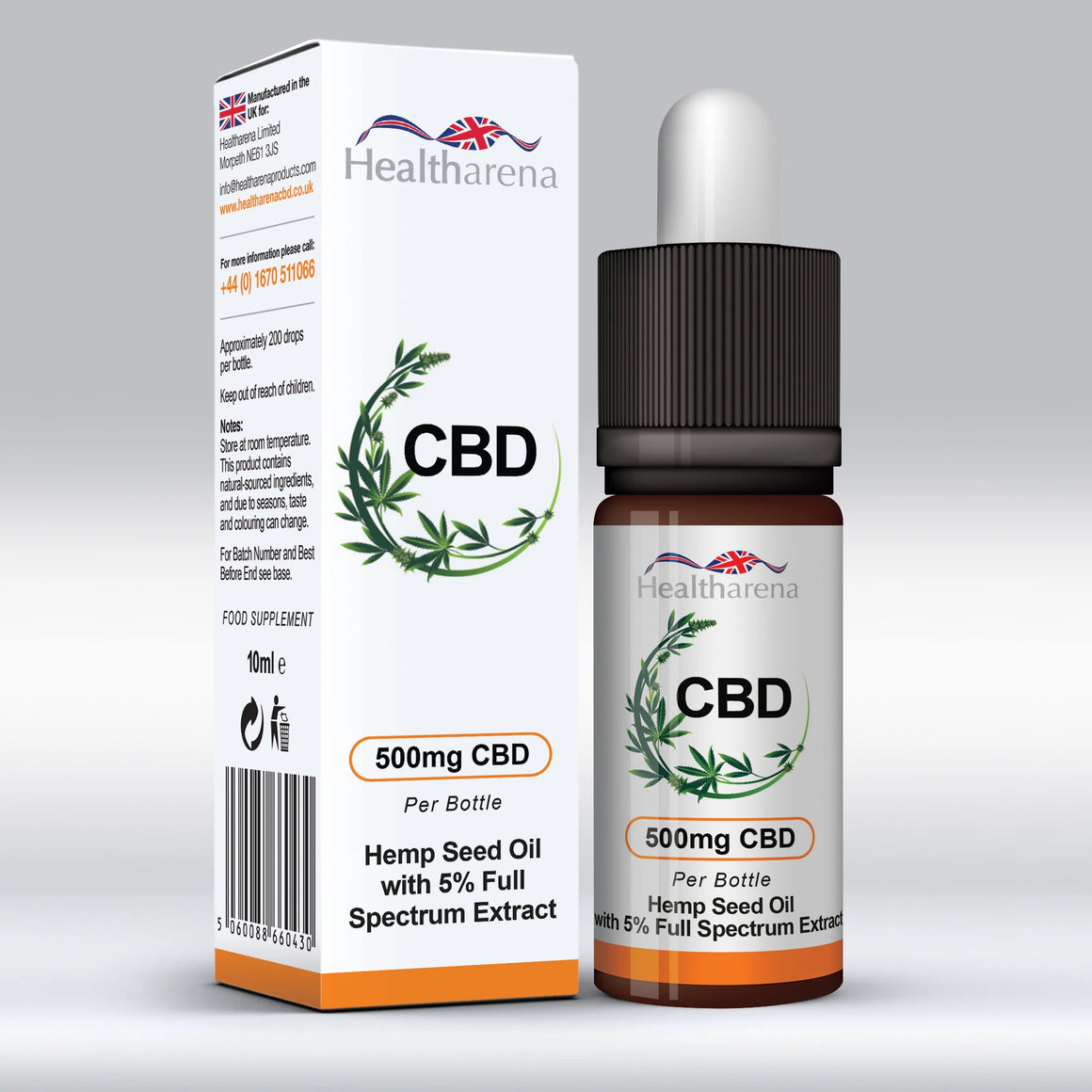 Healtharena CBD 500mg drops