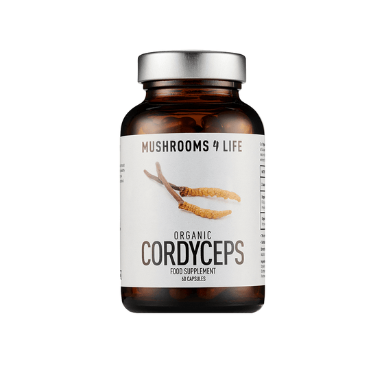 Organic Cordyceps Mushroom - 60 Capsules