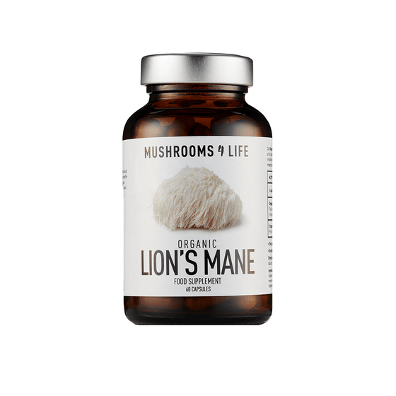 Organic Lion's Mane Mushroom - 60 Capsules