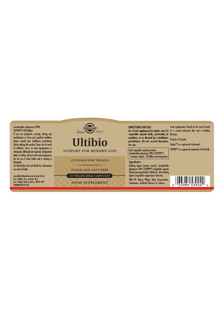 ULTIBO 20 Billion Vegetable Capsules