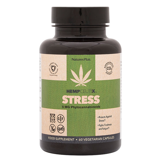 Natures Plus - HempCeutix™ Stress Capsules 60 Caps