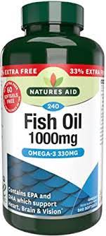 Natures Aid Fish oil 1000mg 240s