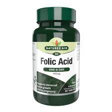 Natures Aid Folic Acid 400ug 90s