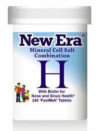 New Era H tissue salts