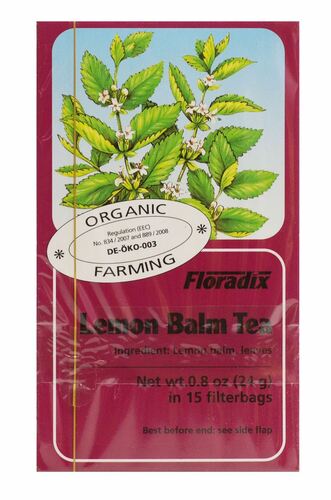 Floradix Lemon Balm teabags