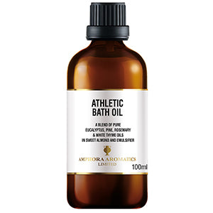 Athletic Bath Oil 100ml Glass