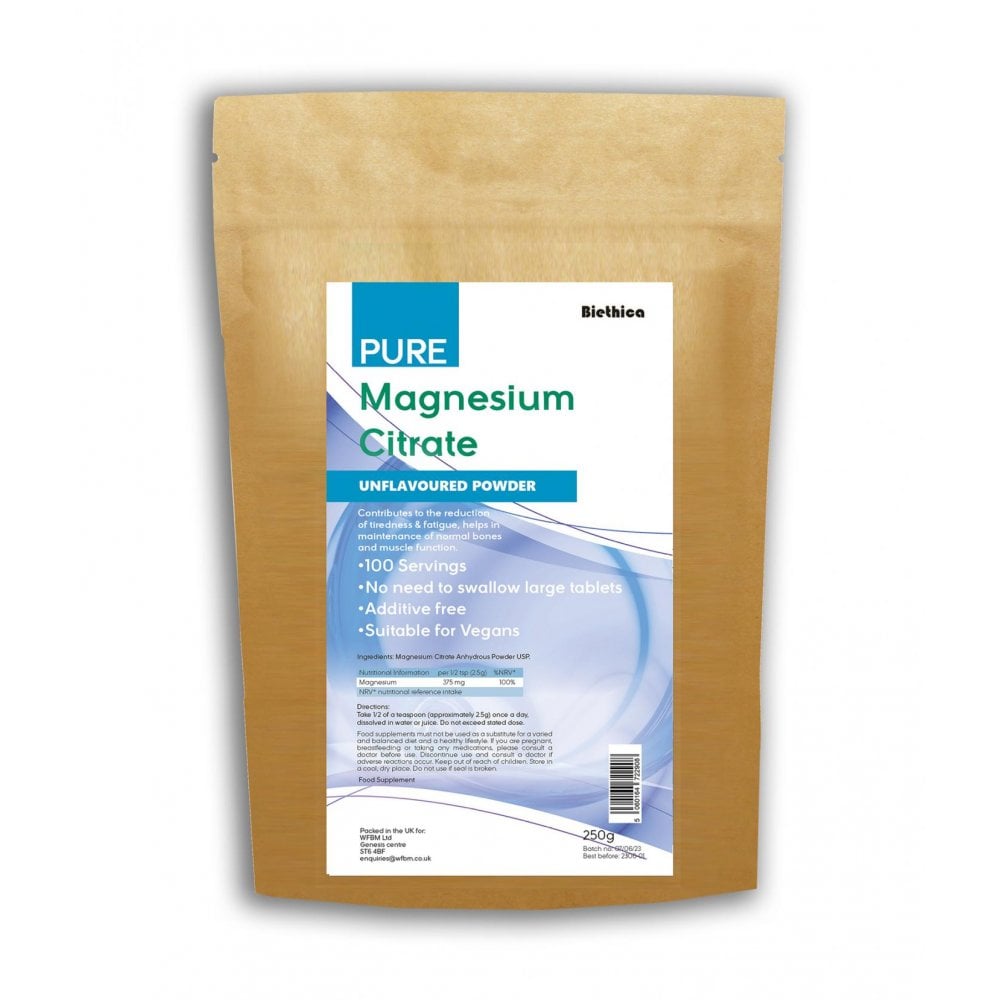 Biethica Pure Magnesium Citrate powder