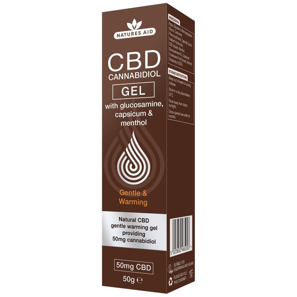 Natures Aid CBD Gel 50mg CBD