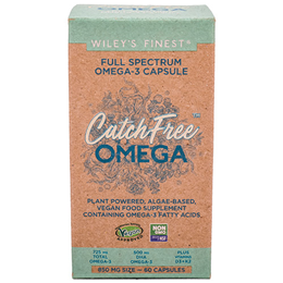 Wiley's Catch free Vegan Omega 3 capsules
