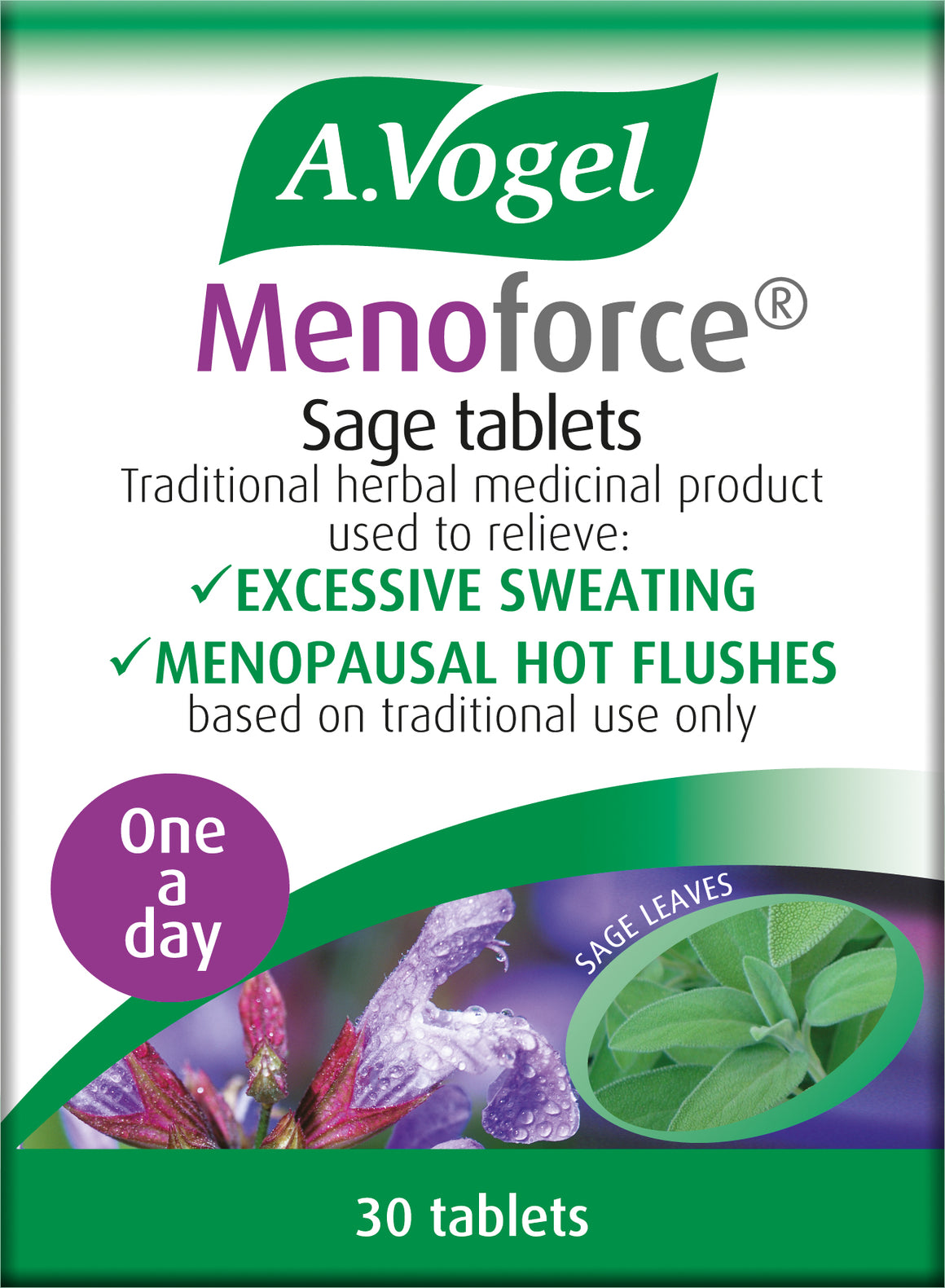 A.Vogel Menoforce Sage Tablets 30