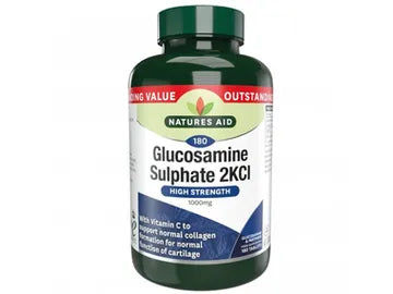 Natures Aid Glucosamine Sulphate 2KCL 1000mg 180s
