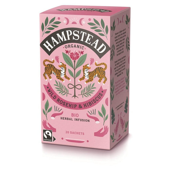 Hampstead's Rosehip & Hibiscus teabags