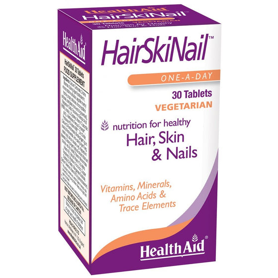 HealthAid HairSkiNail 30 tablets