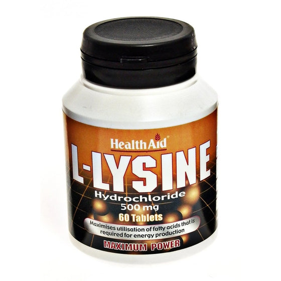 HealthAid L-Lysine 500mg