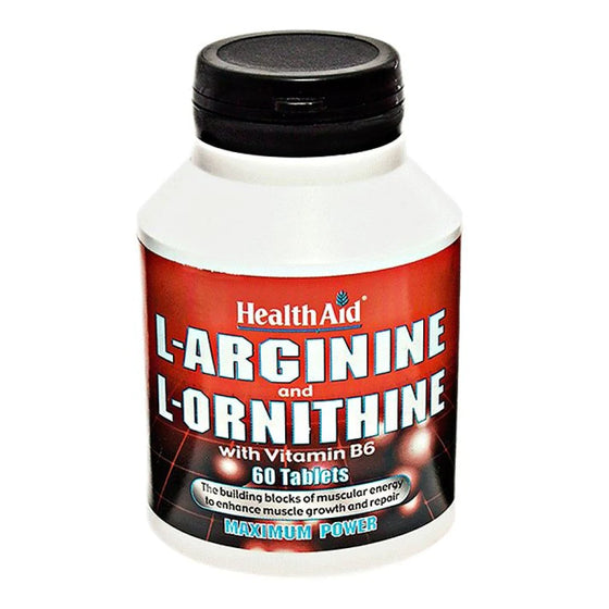 HealthAid L-Arginine & L-Ornithine