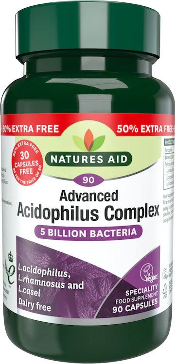 Natures Aid Acdophilus Complex 90s