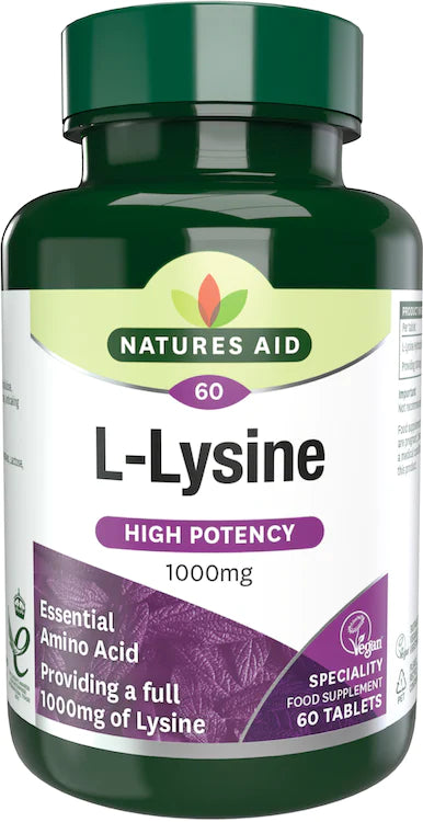 Natures Aid L-Lysine 1000mg