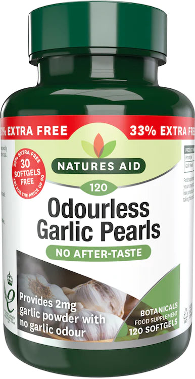 Nature’s Aid Odourless Garlic Pearls