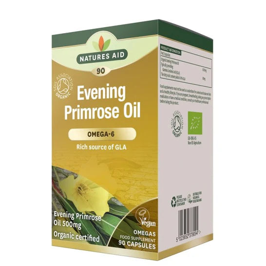 Natures Aid Evening Primrose oil 500mg