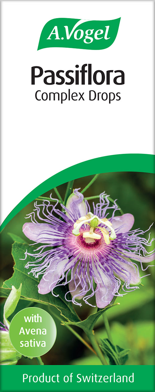 Passiflora and Avena sativa Combination of fresh herb tinctures of passiflora and oat herb