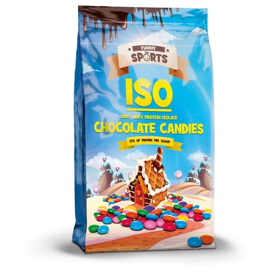 Yummy Sports ISO 100% Whey Protein Isolate Choc candies