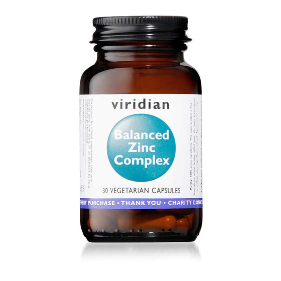 Viridian Balanced Zinc Complex 30 Caps