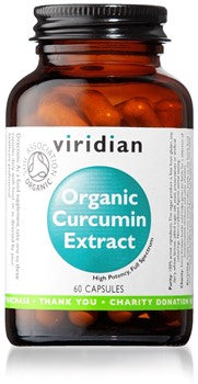 Viridian Organic Curcumin Extract 60s