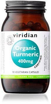 Viridian Organic Turmeric 400mg